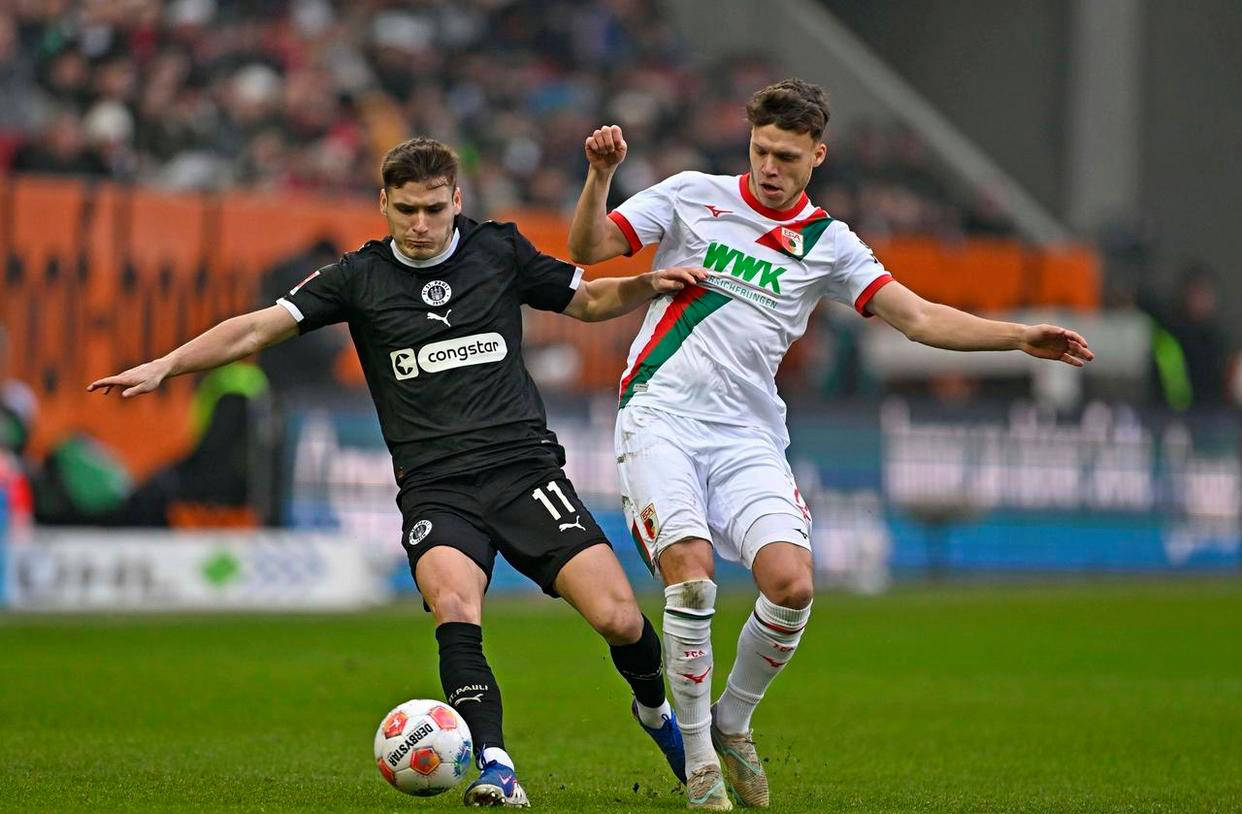 31岁格雷戈里奇双响炮，助奥格斯堡主场逆转圣保利，迎来德甲两连胜